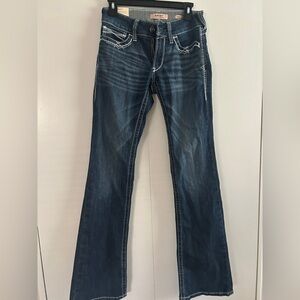 Ariat Women's Indigo Bootcut Jeans with Contrast Stitching